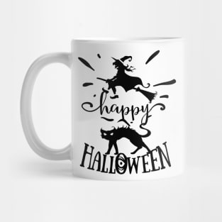 Pumpkin Halloween Witch Party Costume Gift Mug